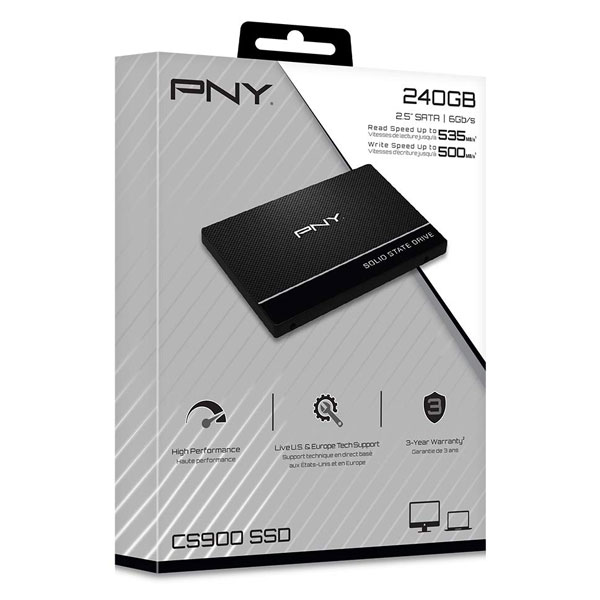 PNY CS900 240GB 2.5 SATA III Internal SSD